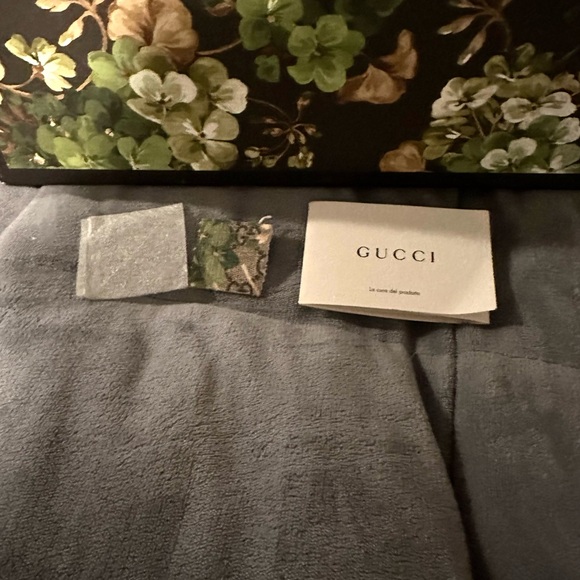 Gucci Convertible Duffle Weekender Bag Blooms Print GG Coated Canvas - Picture 9 of 9